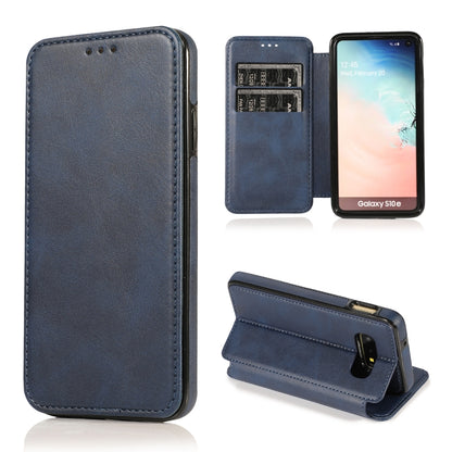 Knight Magnetic Suction Leather Phone Case, For Samsung Galaxy S20 Ultra, For Samsung Galaxy S10, For Samsung Galaxy S10+, For Samsung Galaxy S10e, For Samsung Galaxy Note10, For Samsung Galaxy Note10+