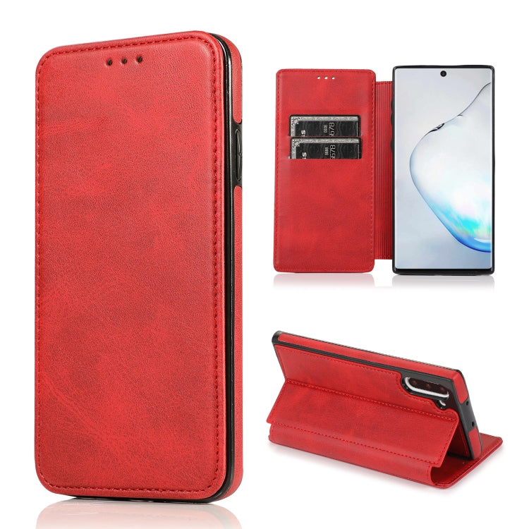 Knight Magnetic Suction Leather Phone Case, For Samsung Galaxy S20 Ultra, For Samsung Galaxy S10, For Samsung Galaxy S10+, For Samsung Galaxy S10e, For Samsung Galaxy Note10, For Samsung Galaxy Note10+