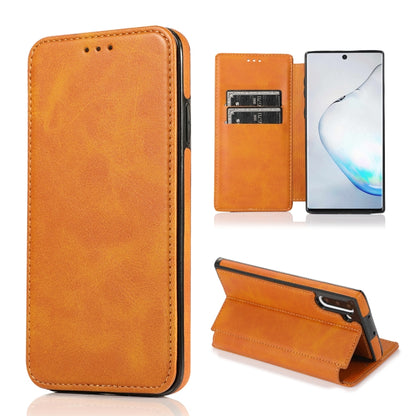 Knight Magnetic Suction Leather Phone Case, For Samsung Galaxy S20 Ultra, For Samsung Galaxy S10, For Samsung Galaxy S10+, For Samsung Galaxy S10e, For Samsung Galaxy Note10, For Samsung Galaxy Note10+