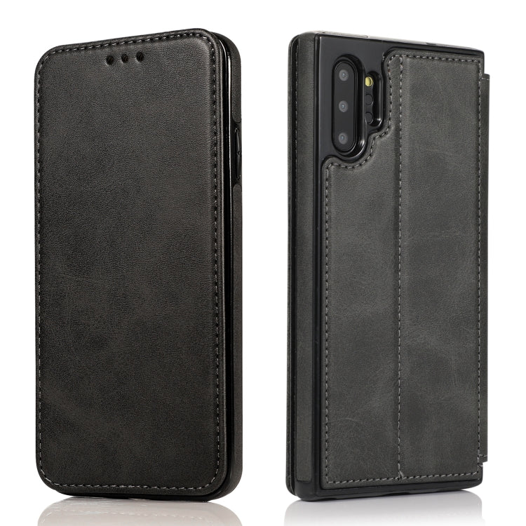 Knight Magnetic Suction Leather Phone Case, For Samsung Galaxy S20 Ultra, For Samsung Galaxy S10, For Samsung Galaxy S10+, For Samsung Galaxy S10e, For Samsung Galaxy Note10, For Samsung Galaxy Note10+