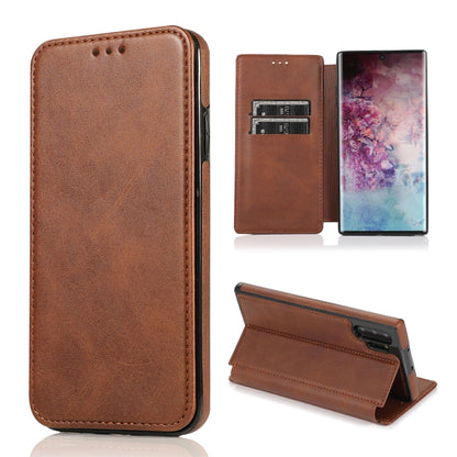 Knight Magnetic Suction Leather Phone Case, For Samsung Galaxy S20 Ultra, For Samsung Galaxy S10, For Samsung Galaxy S10+, For Samsung Galaxy S10e, For Samsung Galaxy Note10, For Samsung Galaxy Note10+