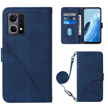 Crossbody 3D Embossed Flip Leather Phone Case, For OPPO Reno7 4G/F21 Pro, For Xiaomi Poco M4 Pro 4G, For Xiaomi Poco X4 Pro 5G, For Sony Xperia 1 IV, For Sony Xperia 10 IV, For Sony Xperia ACE III, For Xiaomi Redmi 10A, For Samsung Galaxy M33 5G Global