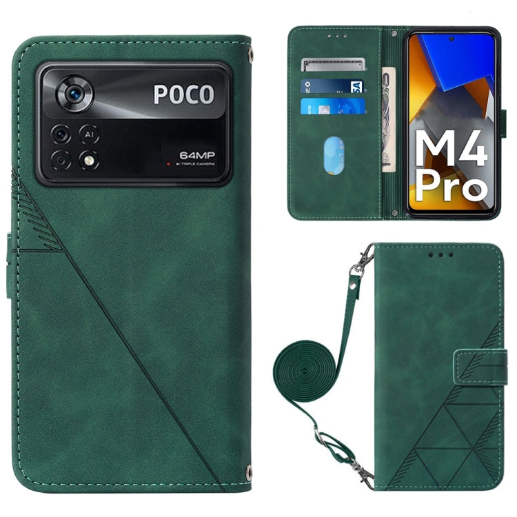 Crossbody 3D Embossed Flip Leather Phone Case, For OPPO Reno7 4G/F21 Pro, For Xiaomi Poco M4 Pro 4G, For Xiaomi Poco X4 Pro 5G, For Sony Xperia 1 IV, For Sony Xperia 10 IV, For Sony Xperia ACE III, For Xiaomi Redmi 10A, For Samsung Galaxy M33 5G Global