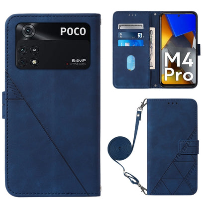 Crossbody 3D Embossed Flip Leather Phone Case, For OPPO Reno7 4G/F21 Pro, For Xiaomi Poco M4 Pro 4G, For Xiaomi Poco X4 Pro 5G, For Sony Xperia 1 IV, For Sony Xperia 10 IV, For Sony Xperia ACE III, For Xiaomi Redmi 10A, For Samsung Galaxy M33 5G Global