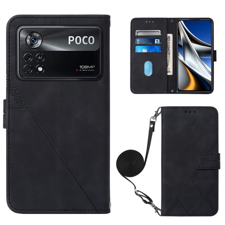 Crossbody 3D Embossed Flip Leather Phone Case, For OPPO Reno7 4G/F21 Pro, For Xiaomi Poco M4 Pro 4G, For Xiaomi Poco X4 Pro 5G, For Sony Xperia 1 IV, For Sony Xperia 10 IV, For Sony Xperia ACE III, For Xiaomi Redmi 10A, For Samsung Galaxy M33 5G Global