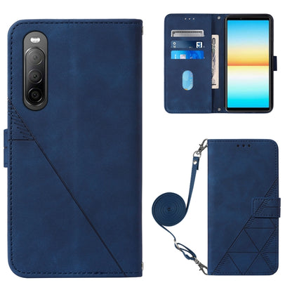 Crossbody 3D Embossed Flip Leather Phone Case, For OPPO Reno7 4G/F21 Pro, For Xiaomi Poco M4 Pro 4G, For Xiaomi Poco X4 Pro 5G, For Sony Xperia 1 IV, For Sony Xperia 10 IV, For Sony Xperia ACE III, For Xiaomi Redmi 10A, For Samsung Galaxy M33 5G Global