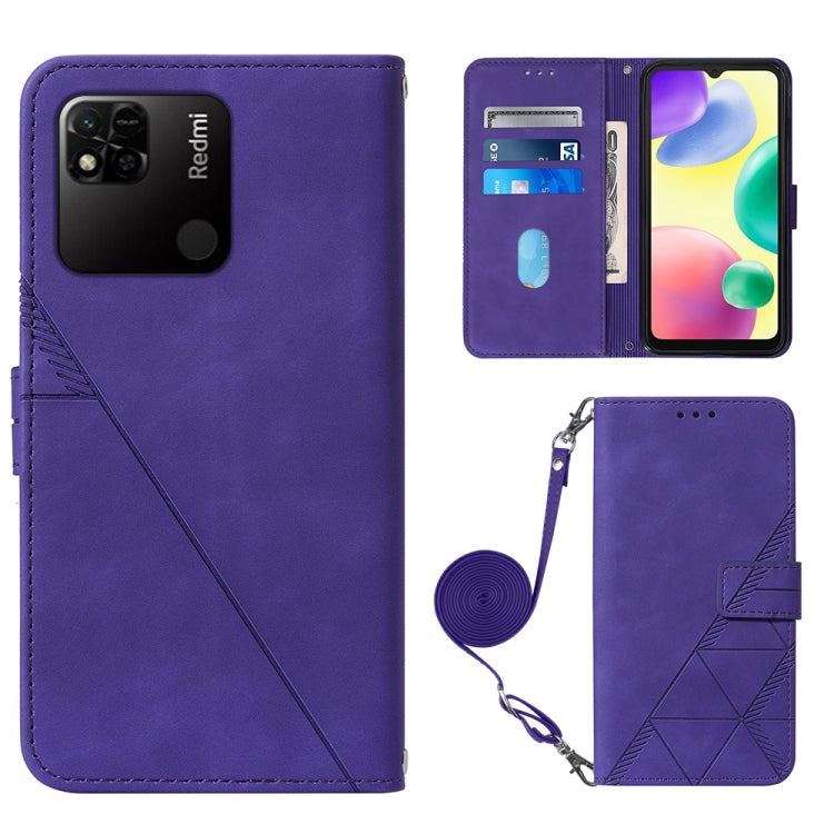 Crossbody 3D Embossed Flip Leather Phone Case, For OPPO Reno7 4G/F21 Pro, For Xiaomi Poco M4 Pro 4G, For Xiaomi Poco X4 Pro 5G, For Sony Xperia 1 IV, For Sony Xperia 10 IV, For Sony Xperia ACE III, For Xiaomi Redmi 10A, For Samsung Galaxy M33 5G Global
