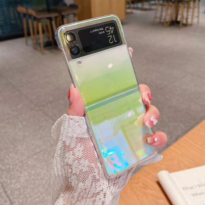 Colorful Folding Phone Case, For Samsung Galaxy Z Flip3 5G