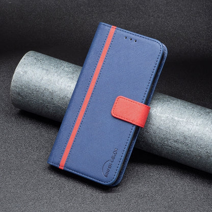 BF13 Color Matching Cross Texture Leather Phone Case, For iPhone SE 2022 / 2020 / 8 / 7, For iPhone 8 Plus / 7 Plus