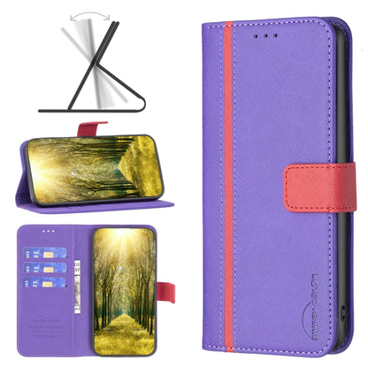 BF13 Color Matching Cross Texture Leather Phone Case, For iPhone SE 2022 / 2020 / 8 / 7, For iPhone 8 Plus / 7 Plus