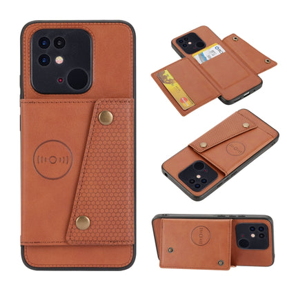 Double Buckle PU + TPU Shockproof Magnetic Phone Case, For Xiaomi Redmi 10C, For Xiaomi Redmi Note 11 5G Chinese, For Xiaomi Redmi Note 11E, For Xiaomi Redmi 10, For Xiaomi Poco M4 Pro 4G, For Xiaomi Poco X4 Pro, For Xiaomi 12, For Xiaomi 12 Pro       ...