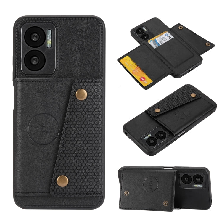 Double Buckle PU + TPU Shockproof Magnetic Phone Case, For Xiaomi Redmi 10C, For Xiaomi Redmi Note 11 5G Chinese, For Xiaomi Redmi Note 11E, For Xiaomi Redmi 10, For Xiaomi Poco M4 Pro 4G, For Xiaomi Poco X4 Pro, For Xiaomi 12, For Xiaomi 12 Pro       ...