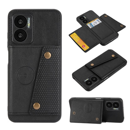 Double Buckle PU + TPU Shockproof Magnetic Phone Case, For Xiaomi Redmi 10C, For Xiaomi Redmi Note 11 5G Chinese, For Xiaomi Redmi Note 11E, For Xiaomi Redmi 10, For Xiaomi Poco M4 Pro 4G, For Xiaomi Poco X4 Pro, For Xiaomi 12, For Xiaomi 12 Pro       ...