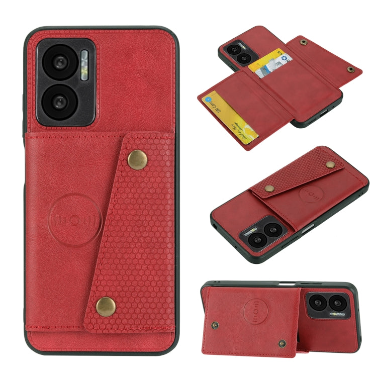 Double Buckle PU + TPU Shockproof Magnetic Phone Case, For Xiaomi Redmi 10C, For Xiaomi Redmi Note 11 5G Chinese, For Xiaomi Redmi Note 11E, For Xiaomi Redmi 10, For Xiaomi Poco M4 Pro 4G, For Xiaomi Poco X4 Pro, For Xiaomi 12, For Xiaomi 12 Pro       ...