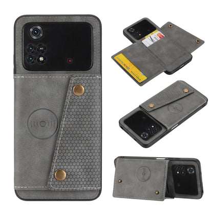 Double Buckle PU + TPU Shockproof Magnetic Phone Case, For Xiaomi Redmi 10C, For Xiaomi Redmi Note 11 5G Chinese, For Xiaomi Redmi Note 11E, For Xiaomi Redmi 10, For Xiaomi Poco M4 Pro 4G, For Xiaomi Poco X4 Pro, For Xiaomi 12, For Xiaomi 12 Pro       ...
