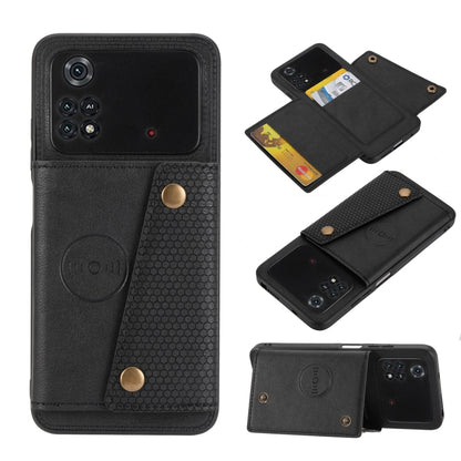 Double Buckle PU + TPU Shockproof Magnetic Phone Case, For Xiaomi Redmi 10C, For Xiaomi Redmi Note 11 5G Chinese, For Xiaomi Redmi Note 11E, For Xiaomi Redmi 10, For Xiaomi Poco M4 Pro 4G, For Xiaomi Poco X4 Pro, For Xiaomi 12, For Xiaomi 12 Pro       ...