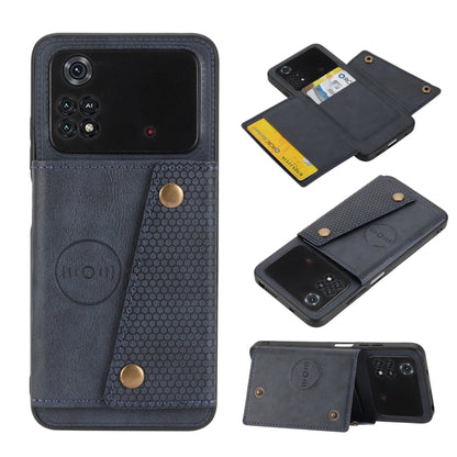Double Buckle PU + TPU Shockproof Magnetic Phone Case, For Xiaomi Redmi 10C, For Xiaomi Redmi Note 11 5G Chinese, For Xiaomi Redmi Note 11E, For Xiaomi Redmi 10, For Xiaomi Poco M4 Pro 4G, For Xiaomi Poco X4 Pro, For Xiaomi 12, For Xiaomi 12 Pro       ...