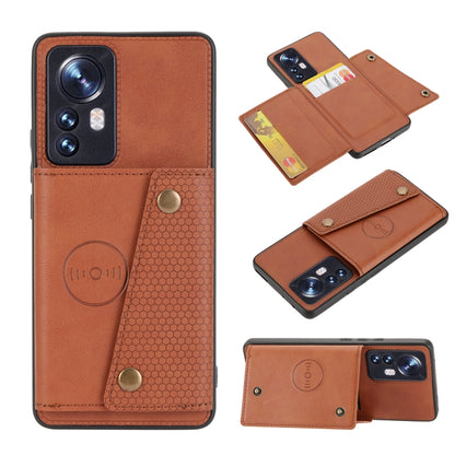 Double Buckle PU + TPU Shockproof Magnetic Phone Case, For Xiaomi Redmi 10C, For Xiaomi Redmi Note 11 5G Chinese, For Xiaomi Redmi Note 11E, For Xiaomi Redmi 10, For Xiaomi Poco M4 Pro 4G, For Xiaomi Poco X4 Pro, For Xiaomi 12, For Xiaomi 12 Pro       ...
