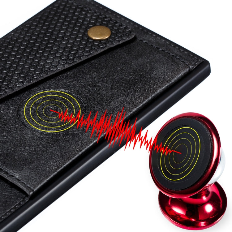 Double Buckle PU + TPU Shockproof Magnetic Phone Case, For Samsung Galaxy A73 5G