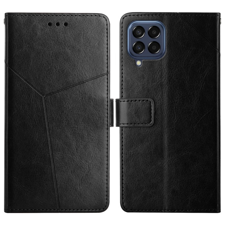 Y Stitching Horizontal Flip Leather Phone Case, For OPPO Realme 9 Pro+/Realme 9 4G, For Samsung Galaxy Xcover6 Pro, For Samsung Galaxy M33, For Samsung Galaxy M53, For Sharp Aquos R7, For Xiaomi Poco F4 GT