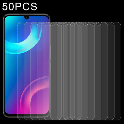 50 PCS 0.26mm 9H 2.5D Tempered Glass Film, For Samsung Galaxy Xcover6 Pro(50 PCS), For TCL 30T(50 PCS), For TCL 30 Z(50 PCS), For Sharp Aquos R7(50 PCS)