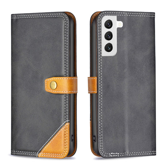 Color Matching Double Sewing Thread Leather Phone Case, For Samsung Galaxy S22 5G, For Samsung Galaxy S22+ 5G, For Samsung Galaxy S22 Ultra 5G, For Samsung Galaxy S21 5G, For Samsung Galaxy S21+ 5G, For Samsung Galaxy S21 Ultra 5G                      ...