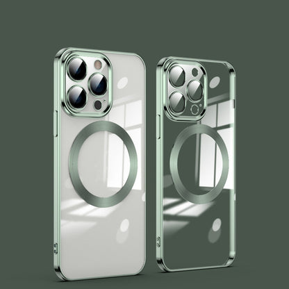 MagSafe Magnetic Electroplated Phone Case, For iPhone 12 mini, For iPhone 12, For iPhone 12 Pro, For iPhone 12 Pro Max, For iPhone 13 mini, For iPhone 13, For iPhone 13 Pro, For iPhone 13 Pro Max