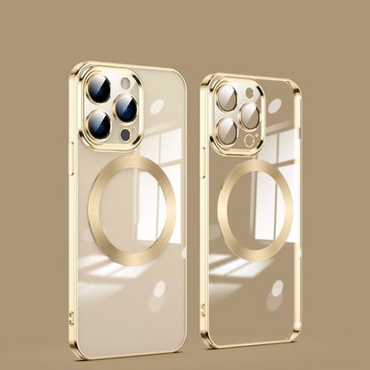 MagSafe Magnetic Electroplated Phone Case, For iPhone 12 mini, For iPhone 12, For iPhone 12 Pro, For iPhone 12 Pro Max, For iPhone 13 mini, For iPhone 13, For iPhone 13 Pro, For iPhone 13 Pro Max