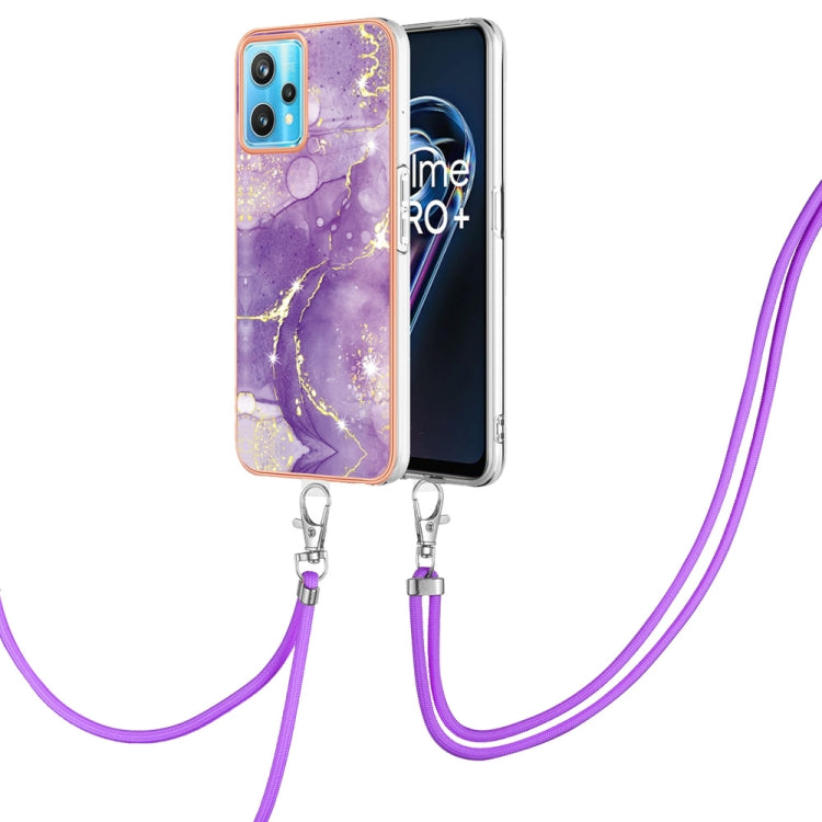 Electroplating Marble Pattern TPU Phone Case with Lanyard, For iPhone SE 2022 / SE 2020 / 8 / 7, For Motorola Moto G Stylus 2022, For Nokia G20 / G10, For Nokia G21 / G11, For Samsung Galaxy A23 5G / 4G, For Samsung Galaxy A13 4G                       ...