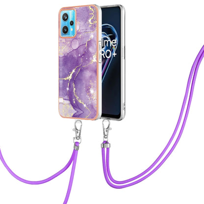 Electroplating Marble Pattern TPU Phone Case with Lanyard, For iPhone SE 2022 / SE 2020 / 8 / 7, For Motorola Moto G Stylus 2022, For Nokia G20 / G10, For Nokia G21 / G11, For Samsung Galaxy A23 5G / 4G, For Samsung Galaxy A13 4G                       ...