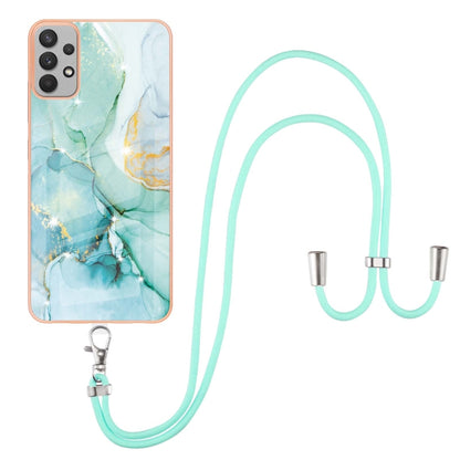 Electroplating Marble Pattern TPU Phone Case with Lanyard, For iPhone SE 2022 / SE 2020 / 8 / 7, For Motorola Moto G Stylus 2022, For Nokia G20 / G10, For Nokia G21 / G11, For Samsung Galaxy A23 5G / 4G, For Samsung Galaxy A13 4G                       ...