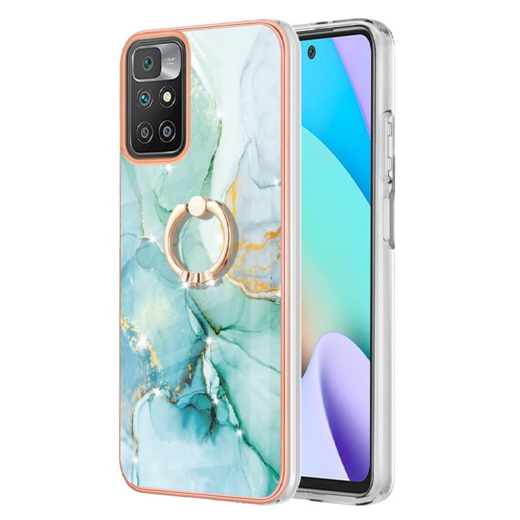 Electroplating Marble Pattern TPU Phone Case with Ring, For iPhone SE 2022 / SE 2020 / 8 / 7, For Motorola Moto G Stylus 2022, For Nokia G20 / G10, For Nokia G21 / G11, For Xiaomi 11T / 11T Pro, For Xiaomi Redmi 10, For Samsung Galaxy A23 5G / 4G      ...