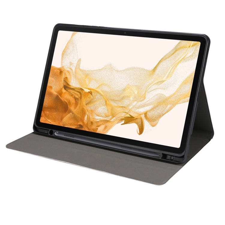 Painted Voltage Pen Slot Tablet Smart Case, For Samsung Galaxy Tab S8 / Tab S7