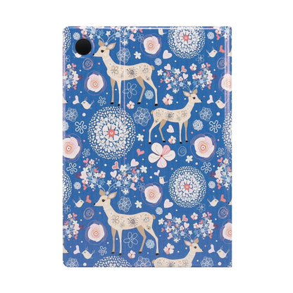 Painted Voltage Pen Slot Tablet Smart Case, For Samsung Galaxy Tab A8 X200