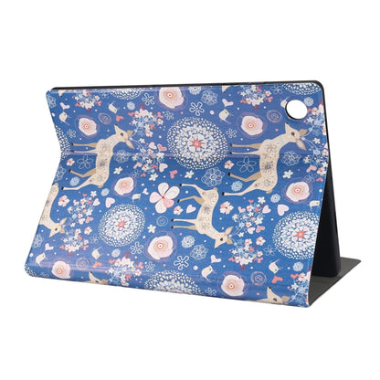 Painted Voltage Pen Slot Tablet Smart Case, For Samsung Galaxy Tab A8 X200