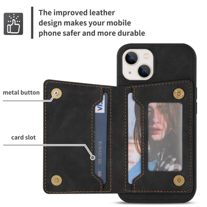 Zipper Card Holder Phone Case, For iPhone 13 mini, For iPhone 13, For iPhone 13 Pro, For iPhone 13 Pro Max, For iPhone 12, For iPhone 12 Pro Max, For iPhone 11, For iPhone 11 Pro