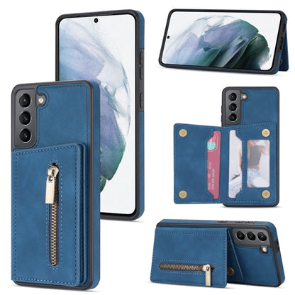 Zipper Card Holder Phone Case, For Samsung Galaxy S20 FE, For Samsung Galaxy S20 Ultra, For Samsung Galaxy S21 Ultra 5G, For Samsung Galaxy S21+ 5G, For Samsung Galaxy S21 5G, For Samsung Galaxy S21 FE 5G, For Samsung Galaxy S22 5G                     ...