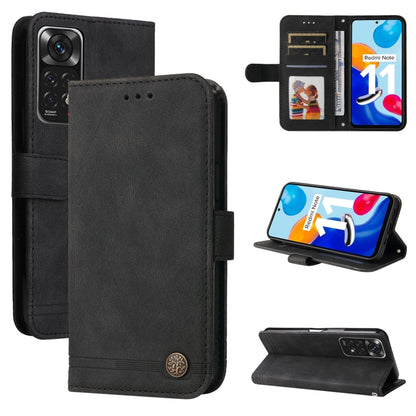 Skin Feel Life Tree Metal Button Leather Phone Case, For Xiaomi Redmi Note 11E / 10 Prime+ 5G, For Honor 50 Pro / Huawei nova 9 Pro, For Infinix Note 11, For OPPO Realme GT Neo3, For OPPO Reno7 4G / F21 Pro 4G, For Samsung Galaxy A03s US Version       ...