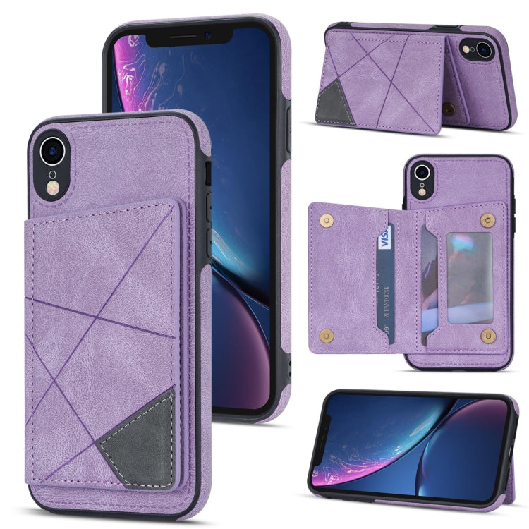 Line Card Holder Phone Case, For iPhone 11 Pro, For iPhone 11 Pro Max, For iPhone X / XS, For iPhone XR, For iPhone XS Max, For iPhone SE 2022 / 2020 / 8 / 7, For iPhone 8 Plus / 7 Plus