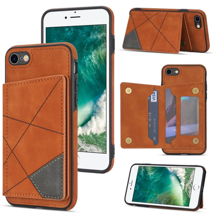 Line Card Holder Phone Case, For iPhone 11 Pro, For iPhone 11 Pro Max, For iPhone X / XS, For iPhone XR, For iPhone XS Max, For iPhone SE 2022 / 2020 / 8 / 7, For iPhone 8 Plus / 7 Plus