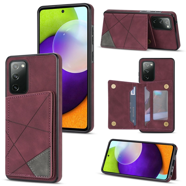 Line Card Holder Phone Case, For Samsung Galaxy A12 5G, For Samsung Galaxy A51 4G, For Samsung Galaxy A71 4G, For Samsung Galaxy A52 / A52s 5G, For Samsung Galaxy A53 5G, For Samsung Galaxy Note20, For Samsung Galaxy Note20 Ultra, For Samsung Galaxy S2...