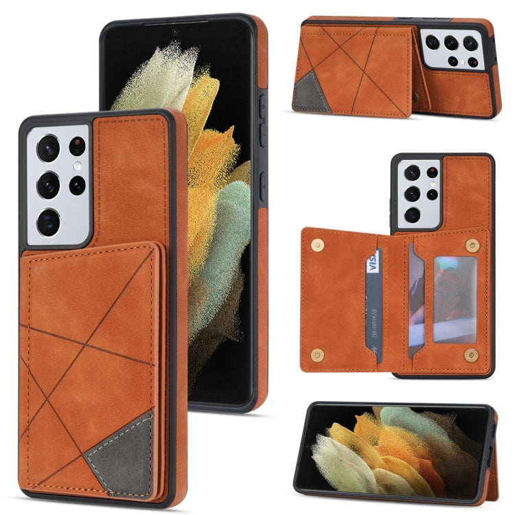 Line Card Holder Phone Case, For Samsung Galaxy S20+, For Samsung Galaxy S20 Ultra, For Samsung Galaxy S21 5G, For Samsung Galaxy S21+ 5G, For Samsung Galaxy S22 5G, For Samsung Galaxy S22+ 5G, For Samsung Galaxy S21 FE 5G, For Samsung Galaxy S21 Ultra...