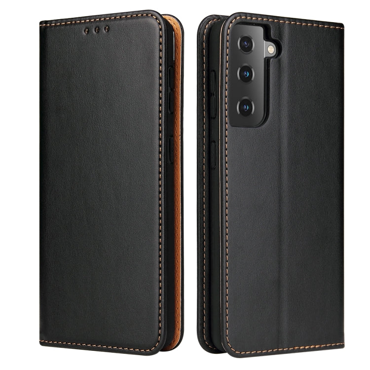 Fierre Shann PU Genuine Leather Texture Leather Phone Case, For Samsung Galaxy A02s, For Samsung Galaxy A12, For Samsung Galaxy A13 5G, For Samsung Galaxy A22 5G, For Samsung Galaxy A33 5G, For Samsung Galaxy A53 5G, For Samsung Galaxy A73 5G          ...