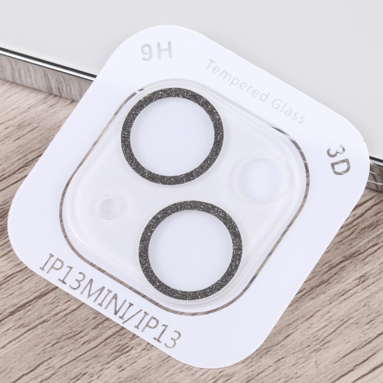 Glitter Ring Tempered Glass Camera Lens Film, For iPhone 13, For iPhone 13 Pro / 13 Pro Max, For iPhone 12 mini  / 11, For iPhone 12 Pro, For iPhone 11 Pro / 11 Pro Max