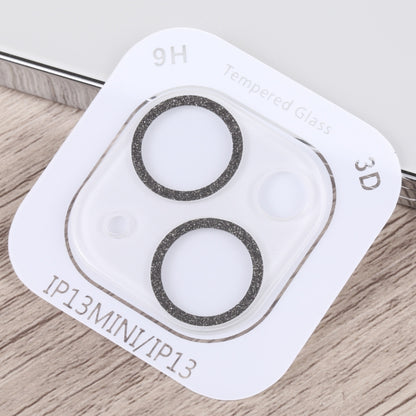 Glitter Ring Tempered Glass Camera Lens Film, For iPhone 13, For iPhone 13 Pro / 13 Pro Max, For iPhone 12 mini  / 11, For iPhone 12 Pro, For iPhone 11 Pro / 11 Pro Max