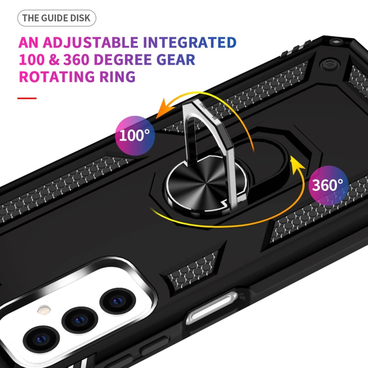 Shockproof TPU + PC Holder Phone Case, For Samsung Galaxy M23