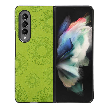 Sunflower Pattern PU+TPU+PC Shockproof Phone Case, For iPhone 13 Pro Max, For LG Wing 5G, For Motorola Razr 5G, For Huawei P50 Pocket, For Samsung Galaxy Z Flip3 5G, For Samsung Galaxy Z Fold3 5G