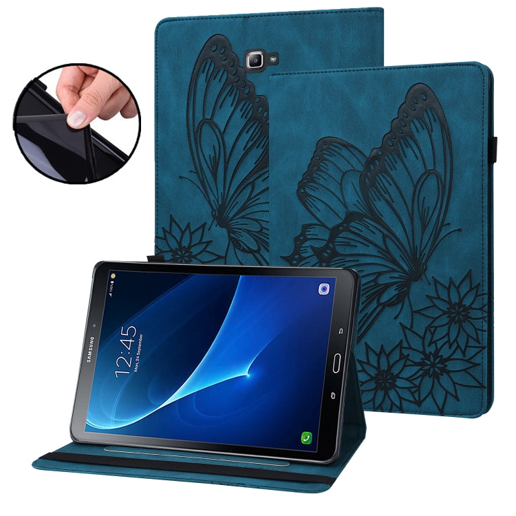 Big Butterfly Embossed Leather Tablet Case, For Samsung Galaxy Tab A7 Lite T220/T225, For Samsung Galaxy Tab A8, For Samsung Galaxy Tab A 8.0 2019 T290/T295, For Samsung Galaxy Tab S6 Lite P610, For Samsung Galaxy Tab S7 T870, For Samsung Galaxy Tab S8...