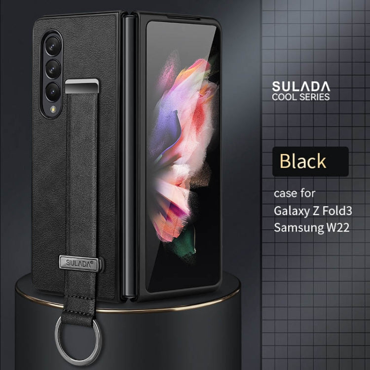 SULADA Cool Series PC + Leather Texture Skin Feel Shockproof Phone Case, For Samsung Galaxy Z Fold3 5G, For iPhone 12, For iPhone 13, For Samsung Galaxy S22 5G, For Samsung Galaxy Z Fold2, For Samsung Galaxy Z Flip3, For iPhone 12 Pro                  ...