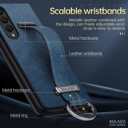 SULADA Cool Series PC + Leather Texture Skin Feel Shockproof Phone Case, For Samsung Galaxy Z Fold3 5G, For iPhone 12, For iPhone 13, For Samsung Galaxy S22 5G, For Samsung Galaxy Z Fold2, For Samsung Galaxy Z Flip3, For iPhone 12 Pro                  ...